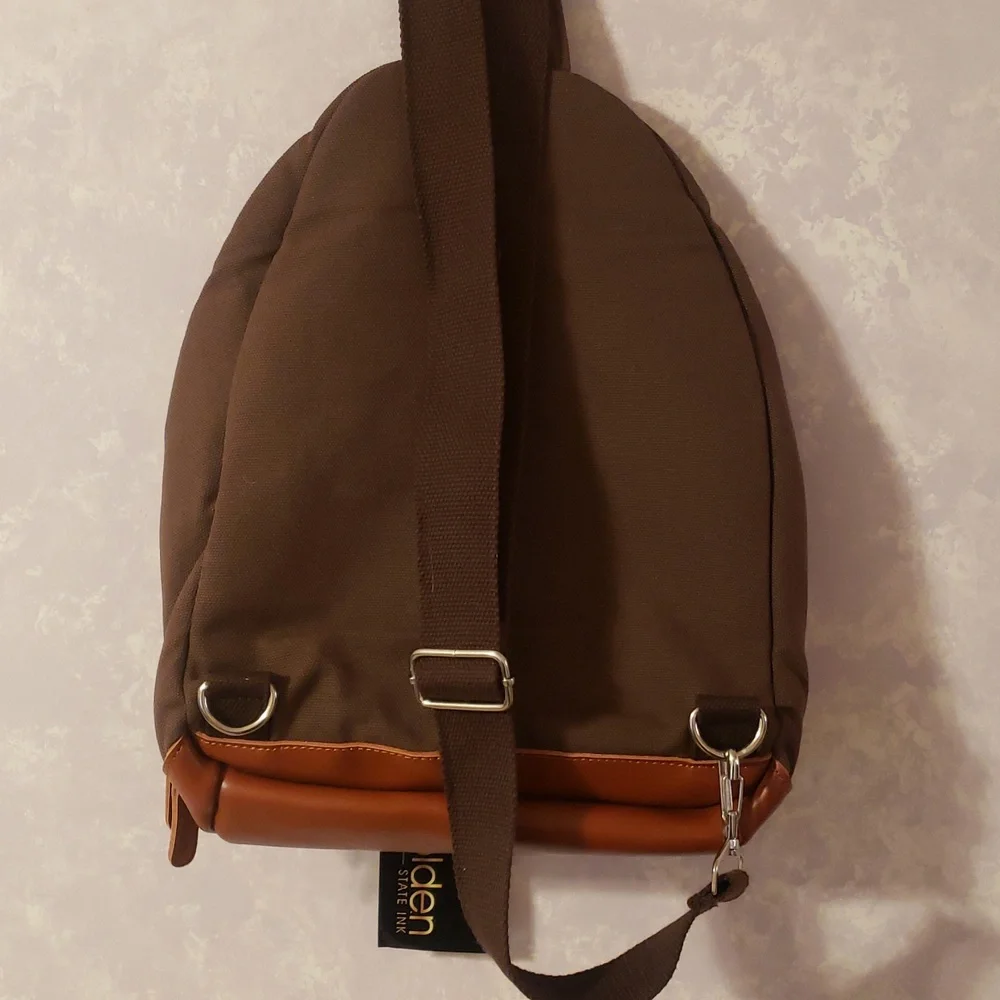 Brown Backpack Golden State Ink Backpack - Picture 4 of 5